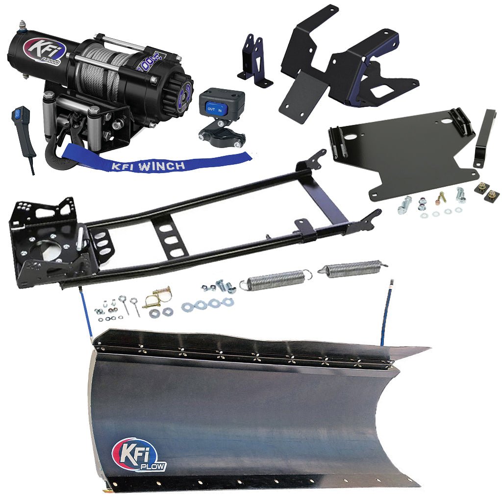 KFI Snowplow Kit fits various Can - Am Renegade 500/570/650/800/850/1000 ATV - MojoMotoSport.com