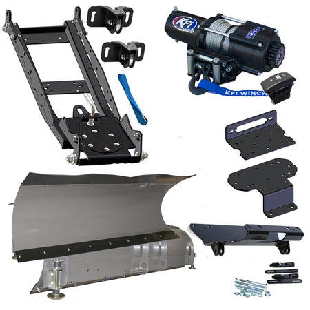 KFI Snowplow Kit fits Yamaha Rhino 450, 660, 700 - MojoMotoSport.com