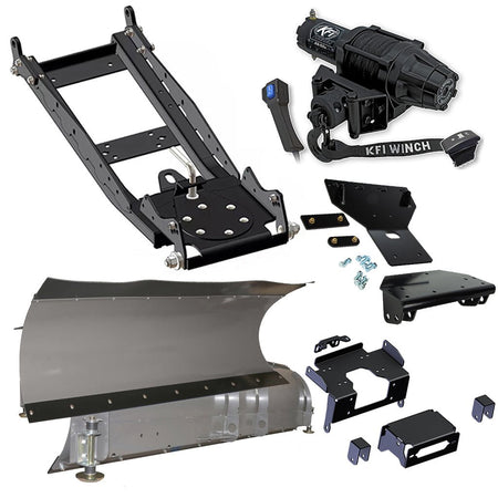KFI Snowplow Kit Honda Pioneer 700 & 700 - 4 - MojoMotoSport.com