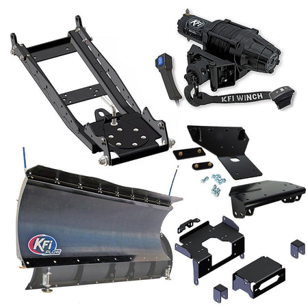 KFI Snowplow Kit Honda Pioneer 700 & 700 - 4 - MojoMotoSport.com