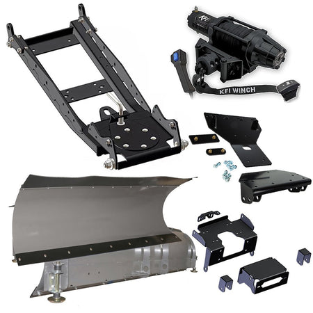 KFI Snowplow Kit Honda Pioneer 700 & 700 - 4 - MojoMotoSport.com