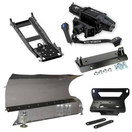 KFI Snowplow Kit John Deere Gator XUV 550/560/590 - MojoMotoSport.com