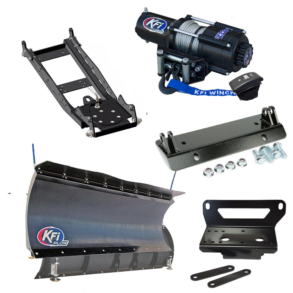 KFI Snowplow Kit John Deere Gator XUV 550/560/590 - MojoMotoSport.com