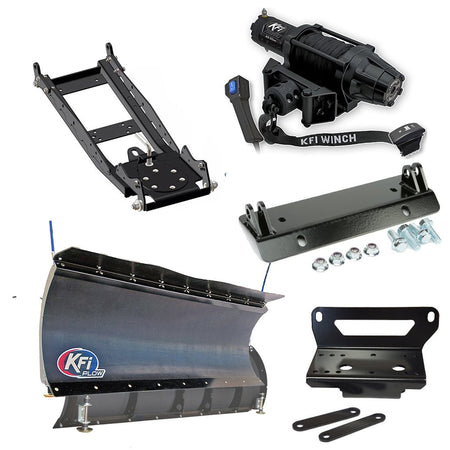KFI Snowplow Kit John Deere Gator XUV 550/560/590 - MojoMotoSport.com