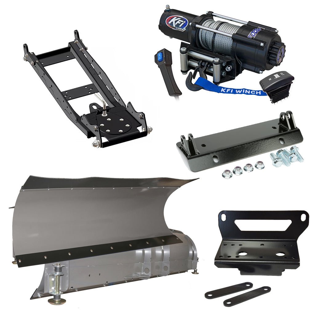 KFI Snowplow Kit John Deere Gator XUV 550/560/590 - MojoMotoSport.com