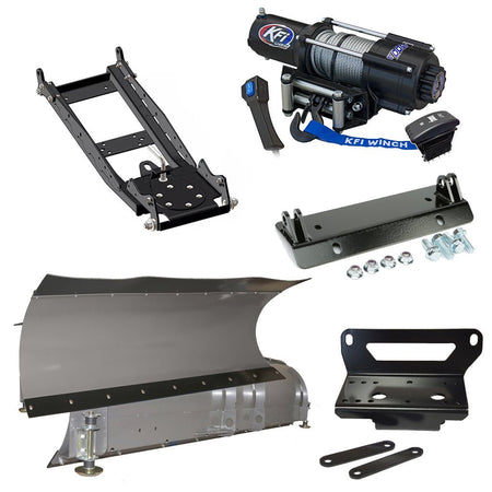 KFI Snowplow Kit John Deere Gator XUV 550/560/590 - MojoMotoSport.com