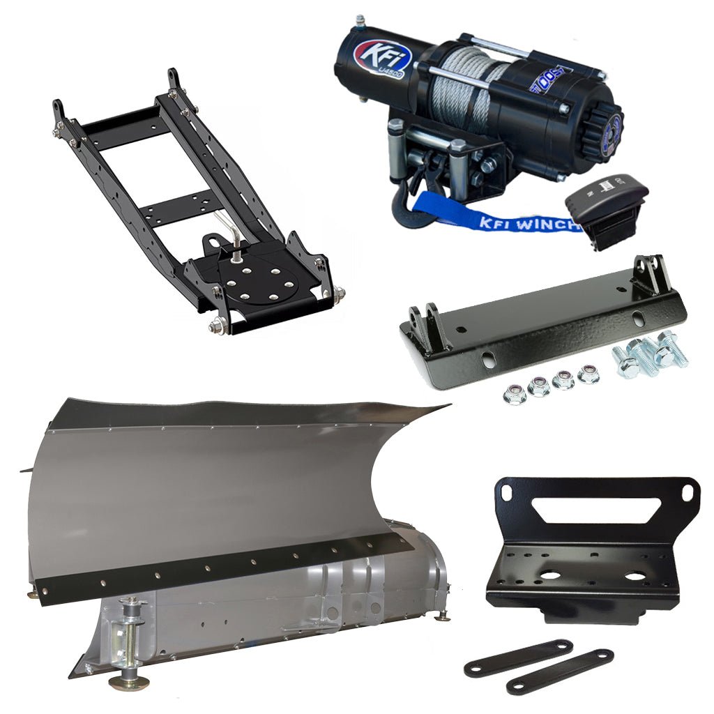 KFI Snowplow Kit John Deere Gator XUV 550/560/590 - MojoMotoSport.com