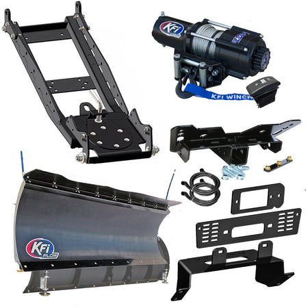 KFI Snowplow Kit Polaris fits most 400 - 900 Ranger Crew Midsize & Fullsize Models - MojoMotoSport.com