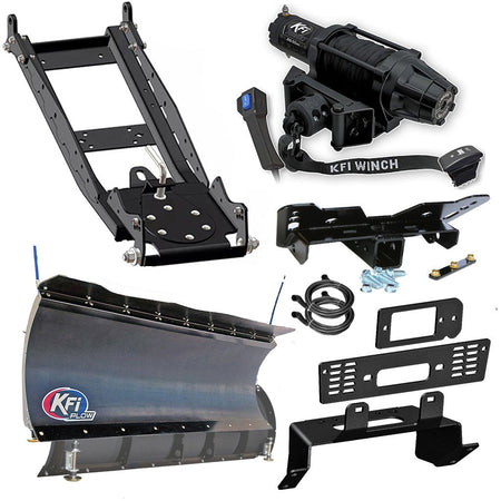 KFI Snowplow Kit Polaris fits most 400 - 900 Ranger Crew Midsize & Fullsize Models - MojoMotoSport.com