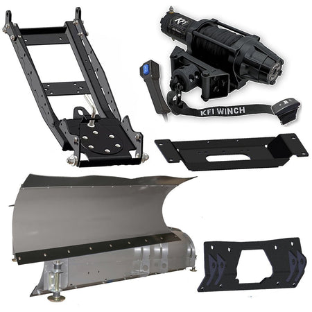 KFI Snowplow Kit Polaris Ranger SP 570 & Pro XD Midsize UTV - MojoMotoSport.com