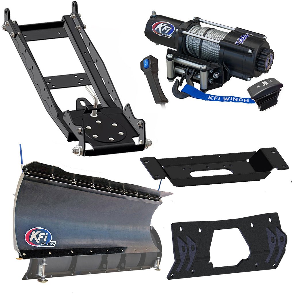 KFI Snowplow Kit Polaris Ranger SP 570 & Pro XD Midsize UTV - MojoMotoSport.com
