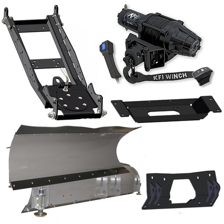 KFI Snowplow Kit Polaris Ranger SP 570 & Pro XD Midsize UTV - MojoMotoSport.com
