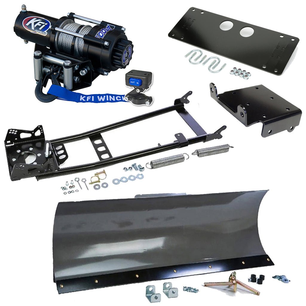 KFI Snowplow Kit Suzuki 450, 500, 700, 750 King Quad ATV - MojoMotoSport.com