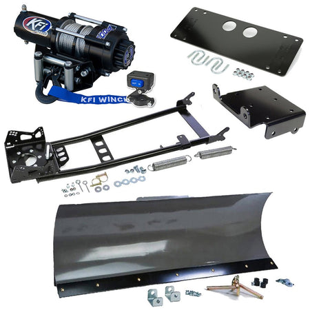 KFI Snowplow Kit Suzuki 450, 500, 700, 750 King Quad ATV - MojoMotoSport.com