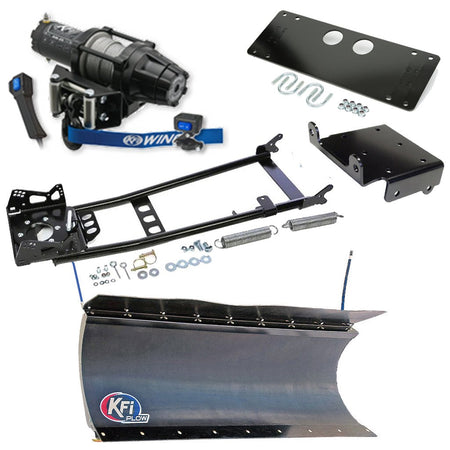 KFI Snowplow Kit Suzuki 450, 500, 700, 750 King Quad ATV - MojoMotoSport.com