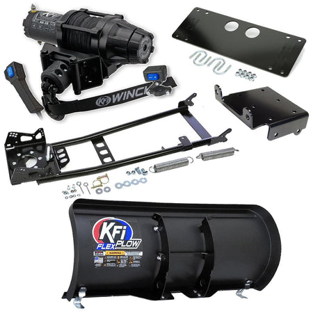 KFI Snowplow Kit Suzuki 450, 500, 700, 750 King Quad ATV - MojoMotoSport.com