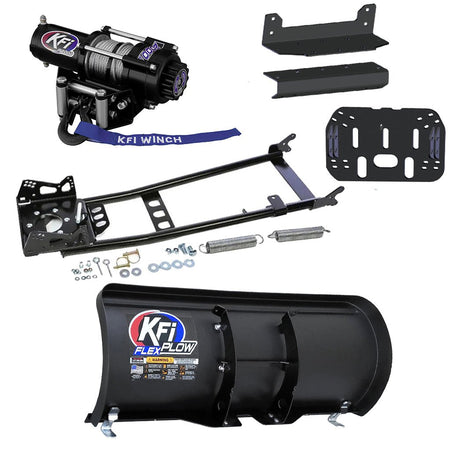 KFI Snowplow Kit Yamaha 350/400/450 Grizzly Kodiak ATV (2003 - 2014) - MojoMotoSport.com