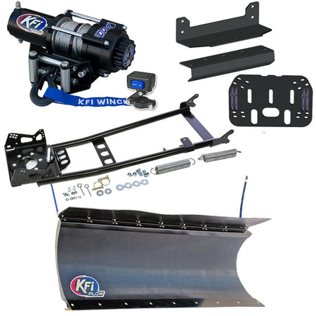 KFI Snowplow Kit Yamaha 350/400/450 Grizzly Kodiak ATV (2003 - 2014) - MojoMotoSport.com