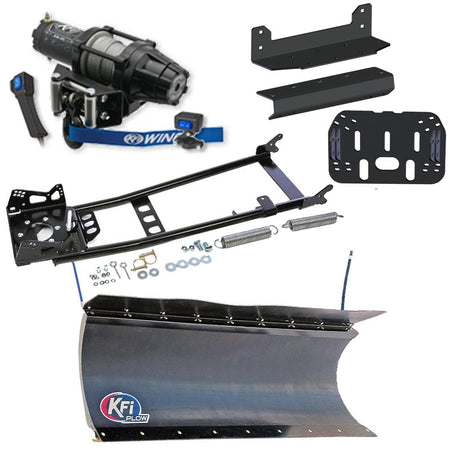 KFI Snowplow Kit Yamaha 350/400/450 Grizzly Kodiak ATV (2003 - 2014) - MojoMotoSport.com