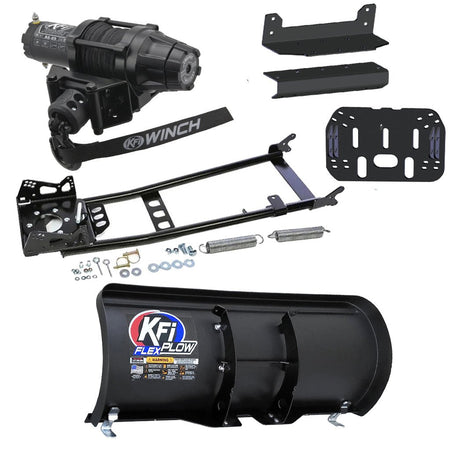 KFI Snowplow Kit Yamaha 350/400/450 Grizzly Kodiak ATV (2003 - 2014) - MojoMotoSport.com