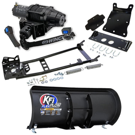 KFI Snowplow Kit Yamaha Big Bear 400 4x4 ATV (2007 - 2012) - MojoMotoSport.com