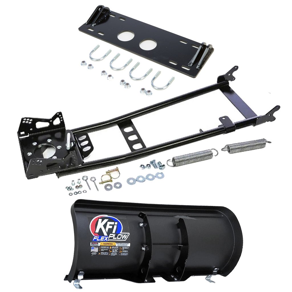 KFI Snowplow Kit Yamaha Big Bear 400 4x4 ATV (2007 - 2012) - MojoMotoSport.com