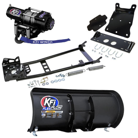 KFI Snowplow Kit Yamaha Big Bear 400 4x4 ATV (2007 - 2012) - MojoMotoSport.com