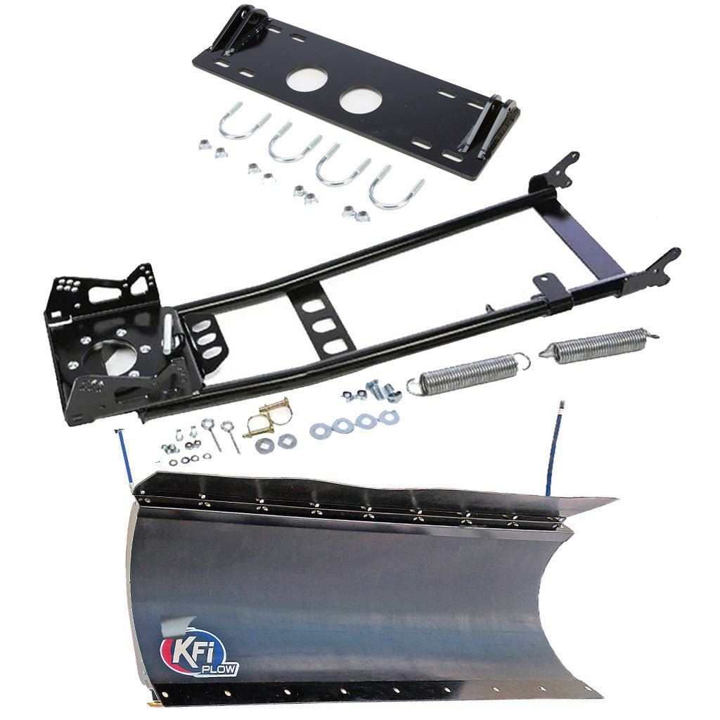KFI Snowplow Kit Yamaha Big Bear 400 4x4 ATV (2007 - 2012) - MojoMotoSport.com
