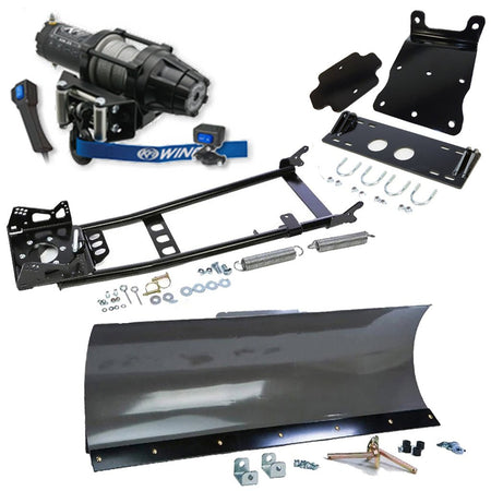 KFI Snowplow Kit Yamaha Big Bear 400 4x4 ATV (2007 - 2012) - MojoMotoSport.com