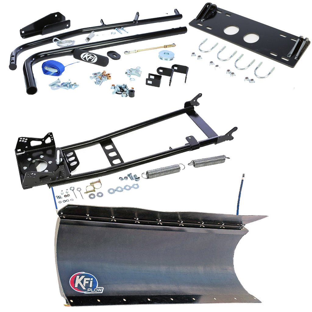 KFI Snowplow Kit Yamaha Big Bear 400 4x4 ATV (2007 - 2012) - MojoMotoSport.com