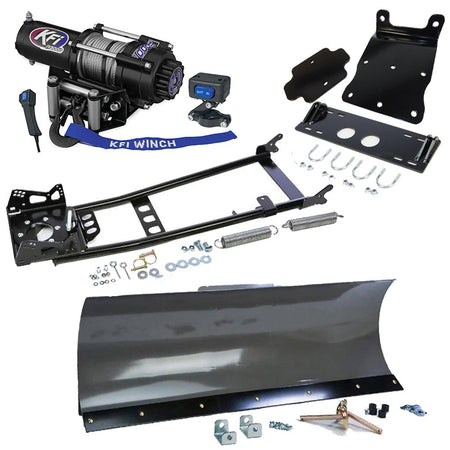 KFI Snowplow Kit Yamaha Big Bear 400 4x4 ATV (2007 - 2012) - MojoMotoSport.com
