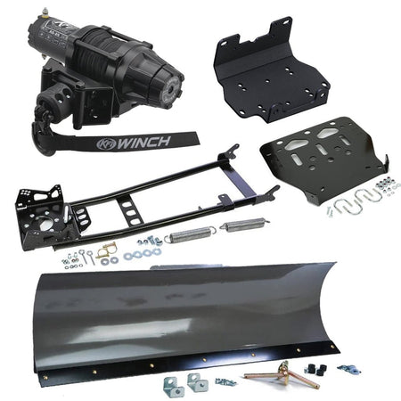 KFI Snowplow Kit Yamaha Grizzly 550 ATV (2009 - 2014) & Grizzly 700 ATV (2007 - 2015) - MojoMotoSport.com