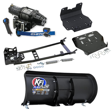 KFI Snowplow Kit Yamaha Grizzly 550 ATV (2009 - 2014) & Grizzly 700 ATV (2007 - 2015) - MojoMotoSport.com