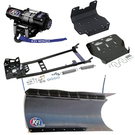 KFI Snowplow Kit Yamaha Grizzly 550 ATV (2009 - 2014) & Grizzly 700 ATV (2007 - 2015) - MojoMotoSport.com