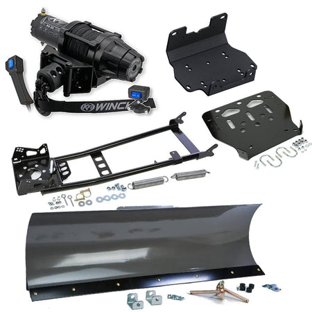 KFI Snowplow Kit Yamaha Grizzly 550 ATV (2009 - 2014) & Grizzly 700 ATV (2007 - 2015) - MojoMotoSport.com