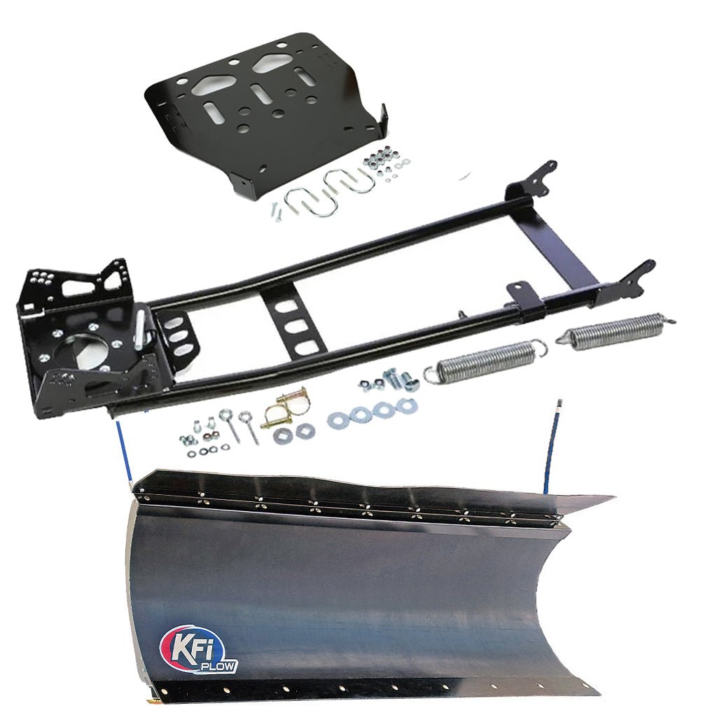 KFI Snowplow Kit Yamaha Grizzly 550 ATV (2009 - 2014) & Grizzly 700 ATV (2007 - 2015) - MojoMotoSport.com