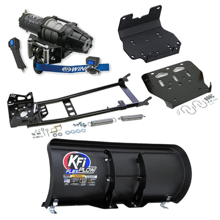 KFI Snowplow Kit Yamaha Grizzly 550 ATV (2009 - 2014) & Grizzly 700 ATV (2007 - 2015) - MojoMotoSport.com