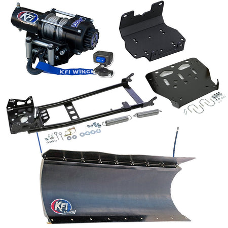 KFI Snowplow Kit Yamaha Grizzly 550 ATV (2009 - 2014) & Grizzly 700 ATV (2007 - 2015) - MojoMotoSport.com