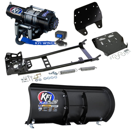 KFI Snowplow Kit Yamaha Grizzly 660 ATV (2002 - 2008) - MojoMotoSport.com