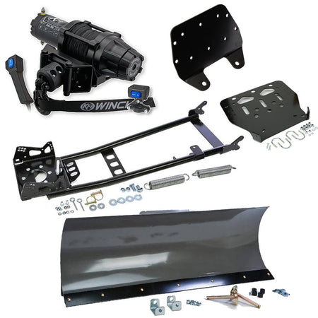 KFI Snowplow Kit Yamaha Grizzly 660 ATV (2002 - 2008) - MojoMotoSport.com