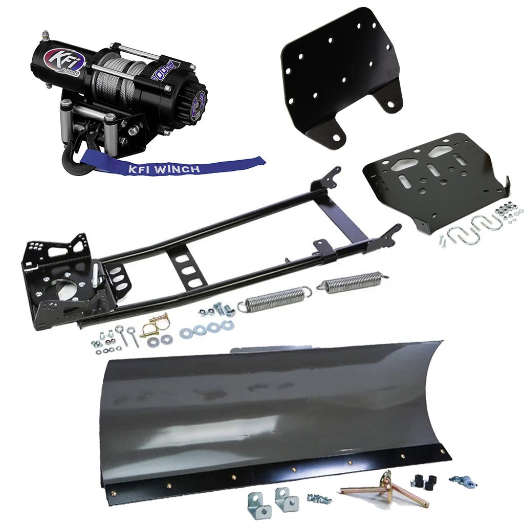 KFI Snowplow Kit Yamaha Grizzly 660 ATV (2002 - 2008) - MojoMotoSport.com