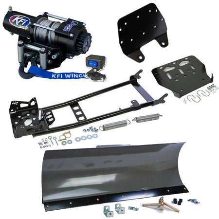 KFI Snowplow Kit Yamaha Grizzly 660 ATV (2002 - 2008) - MojoMotoSport.com