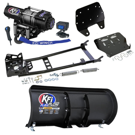 KFI Snowplow Kit Yamaha Grizzly 660 ATV (2002 - 2008) - MojoMotoSport.com