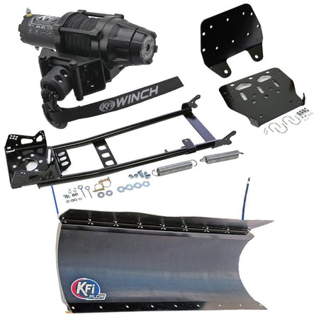 KFI Snowplow Kit Yamaha Grizzly 660 ATV (2002 - 2008) - MojoMotoSport.com