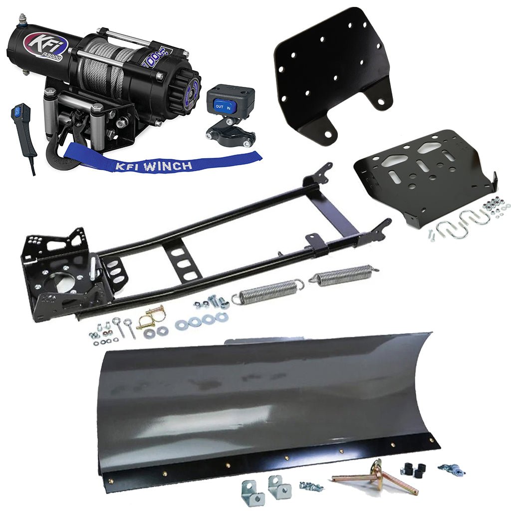 KFI Snowplow Kit Yamaha Grizzly 660 ATV (2002 - 2008) - MojoMotoSport.com
