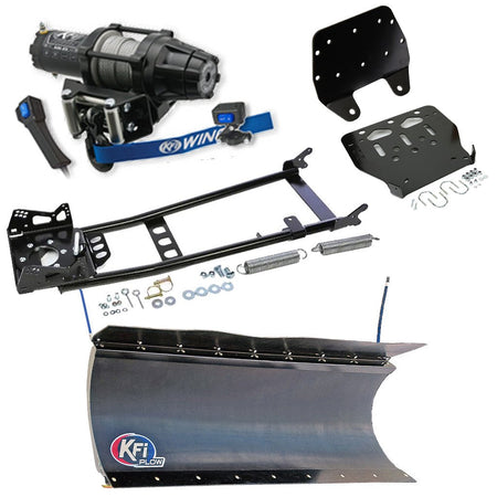 KFI Snowplow Kit Yamaha Grizzly 660 ATV (2002 - 2008) - MojoMotoSport.com