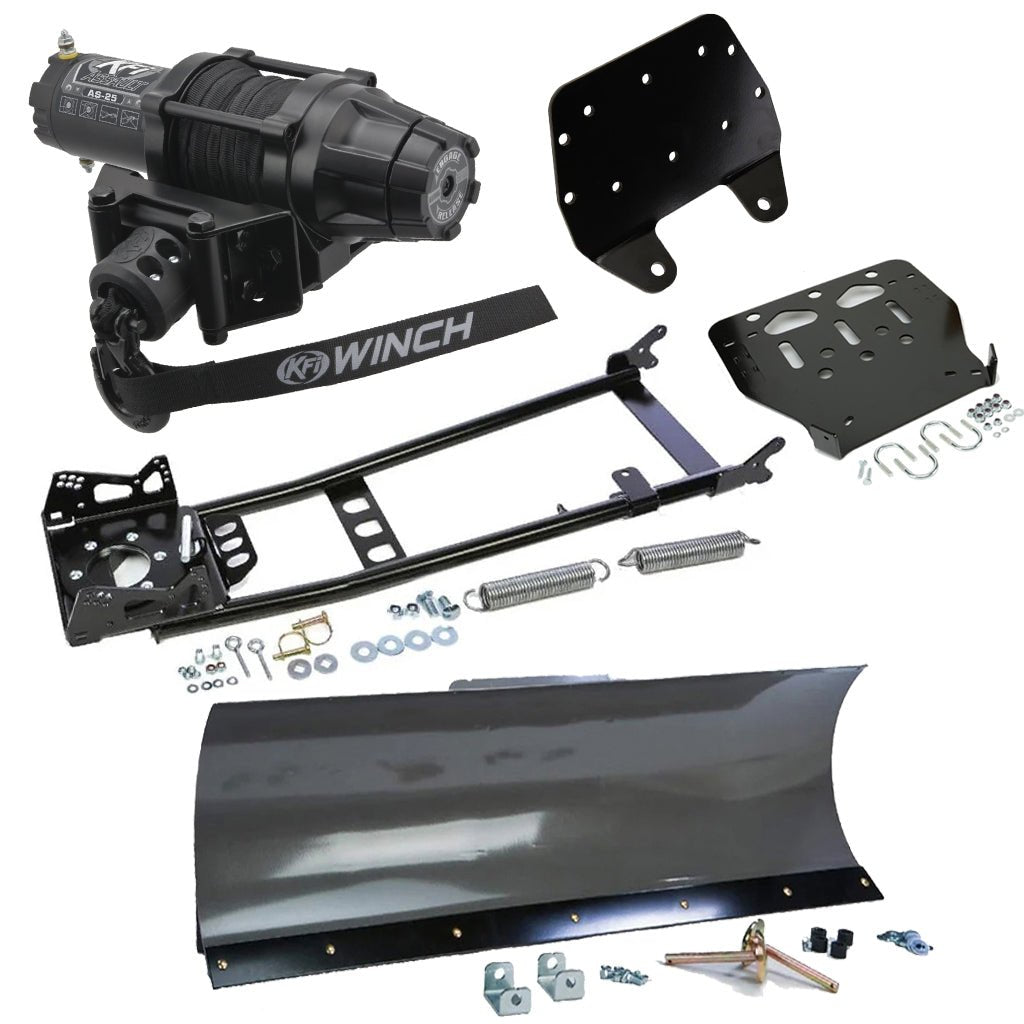 KFI Snowplow Kit Yamaha Grizzly 660 ATV (2002 - 2008) - MojoMotoSport.com