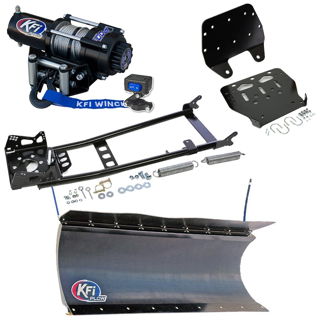 KFI Snowplow Kit Yamaha Grizzly 660 ATV (2002 - 2008) - MojoMotoSport.com