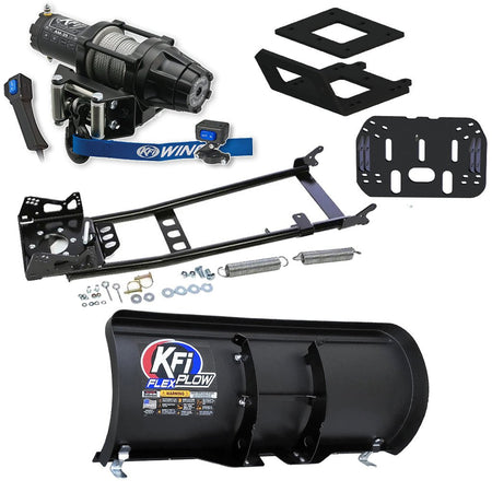 KFI Snowplow Kit Yamaha Kodiak 450 4x4 ATV (2018 - 2025) - MojoMotoSport.com