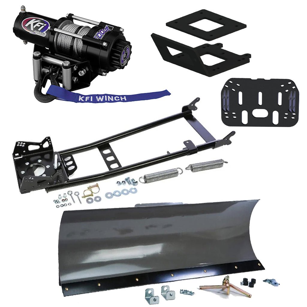 KFI Snowplow Kit Yamaha Kodiak 450 4x4 ATV (2018 - 2025) - MojoMotoSport.com